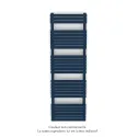 Altai Spa EC double, Blue Night 0289, 1049W, H 1540 mm / L 500 mm