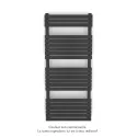 Altai Spa EC, Anthracite Grey 7016, 586W, H 1188 mm / L 500 mm