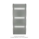 Altai Spa EC, Grey Aluminium 9007, 586W, H 1188 mm / L 500 mm