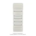 Régate EC, couleur White Quartz, 1019W, H 1851 mm / L 600 mm