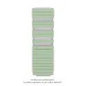 Régate EC +Air, couleur Pastel Green 6219, 781W, H 1666mm / L 500mm