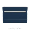 Régate EC double, couleur Blue Night, 1043W, H 666 mm / L 1000 mm