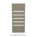 Régate EC, couleur Golden Sand, 1300W, H 1851 mm / L 800 mm