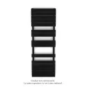 Régate EC, couleur Traffic Black, 691W, H 1481 mm / L 500 mm