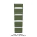 Altai Spa EC double, Olive Green 6203, 1262W, H 1804 mm / L 500 mm