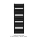 Altai Spa EC double, Jet Black 9005, 1485W, H 1804 mm / L 600 mm