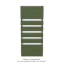 Régate EC, couleur Olive Green, 1300W, H 1851 mm / L 800 mm