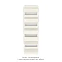 Altai Spa EC double, Edelweiss m. 0067, 1262W, H 1804 mm / L 500 mm