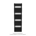 Altai Spa EC, Traffic Black 9217, 614W, H 1540 mm / L 400 mm