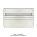 Régate EC double, couleur White Quartz, 1043W, H 666 mm / L 1000 mm
