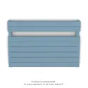 Régate EC double, couleur Pastel Blue, 1043W, H 666 mm / L 1000 mm