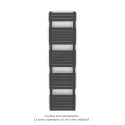 Altai Spa EC, Umbra Grey 7222, 614W, H 1540 mm / L 400 mm