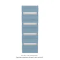 Altai Spa EC double, Pastel Blue 5224, 1485W, H 1804 mm / L 600 mm