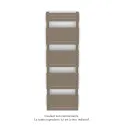 Altai Spa EC, Beige Grey 0267, 738W, H 1540 mm / L 500 mm