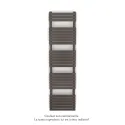 Altai Spa EC, Brown Quartz 0529, 614W, H 1540 mm / L 400 mm