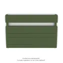 Régate EC double, couleur Olive Green, 1043W, H 666 mm / L 1000 mm