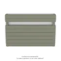 Régate EC double, couleur Cement Grey, 1043W, H 666 mm / L 1000 mm