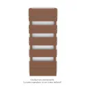 Régate EC, couleur Terracotta, 583W, H 1259 mm / L 500 mm