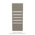 Régate EC, couleur Concrete Grey, 1479W, H 2147 mm / L 800 mm