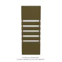 Régate EC, couleur Bronze, 1479W, H 2147 mm / L 800 mm