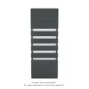Régate EC, couleur Black Matt, 1479W, H 2147 mm / L 800 mm