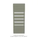 Régate EC, couleur Cement Grey, 1479W, H 2147 mm / L 800 mm