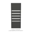 Régate EC, couleur Umbra Grey, 1479W, H 2147 mm / L 800 mm