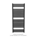 Atoll Spa EC racc.centré, couleur Black Quartz, 839W, H 1466 mm / L 600 mm