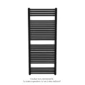 Atoll Spa EC racc.centré, couleur Jet Black, 839W, H 1466 mm / L 600 mm