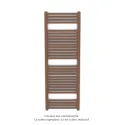 Atoll Spa EC, couleur Terracotta, 716W, H 1466 mm / L 500 mm