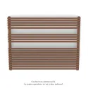 Kéva Spa EC non cintré, Terracotta 0292, 778W, H 761 mm / L 1000 mm