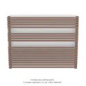 Kéva Spa EC non cintré, Terracotta Faded 0299, 778W, H 761 mm / L 1000 mm