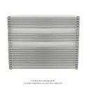 Kéva Spa EC non cintré, Inox Look 0332, 778W, H 761 mm / L 1000 mm