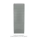 Régate EC Status, couleur Titane, 766W, H 1481 mm / L 500 mm