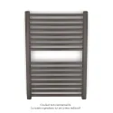 Atoll Spa EC racc.centré, couleur Brown Quartz, 388W, H 746 mm / L 500 mm