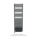 Atoll Spa EC +Air, couleur Black Matt, 945W, H 1730 mm / L 600 mm