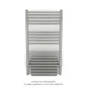Atoll Spa EC +Air, couleur Inox Look, 429W, H 970 mm / L 500 mm
