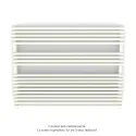 Kéva Spa EC non cintré, Pure White 9010, 778W, H 761 mm / L 1000 mm