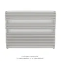 Kéva Spa EC non cintré, Telegrey 4 7247, 778W, H 761 mm / L 1000 mm
