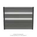 Kéva Spa EC non cintré, Umbra Grey 7222, 778W, H 761 mm / L 1000 mm