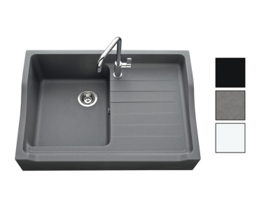 Evier Siroco EV359 895x610 mm Gris titanium