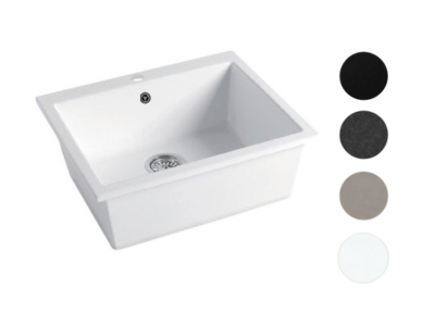 Evier Zentia EV577 540x440 mm Blanc