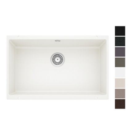Rotan 700-U - Evier Blanco