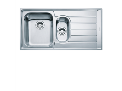 Evier Neptune Inox NEX 211-86 Inox manuel égouttoir à droite 864 x 514 mm 118537