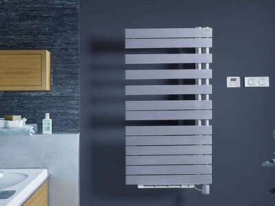 Sèche serviette électrique Régate Twist +Air TXCR-IFS 500+1000 Watts, Droite