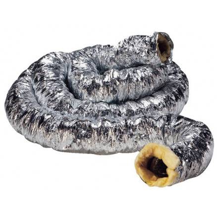 Gaine isolée aluminium Unelvent
