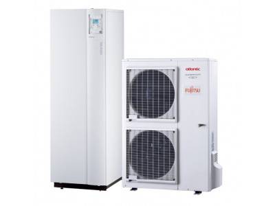 Pompe à chaleur air eau Alféa Hybrid Duo Gaz TRI 10.8 kWatts Triphasé