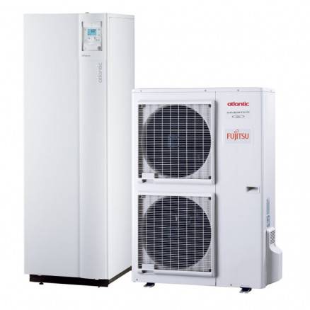 Alféa Hybrid Duo Gaz - Pompe à chaleur air eau Atlantic Fujitsu