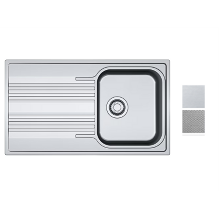 Smart Inox SRX/SRL 611-86 - Evier Franke