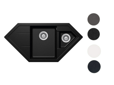 Signus EVC 22432, EVC22432 119 magma Evier angle